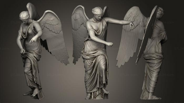 Статуи античные и исторические (Победа Брешии, STKA_0672) 3D модель для ЧПУ станка